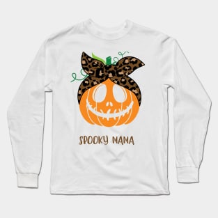 Spooky Mama Halloween Long Sleeve T-Shirt